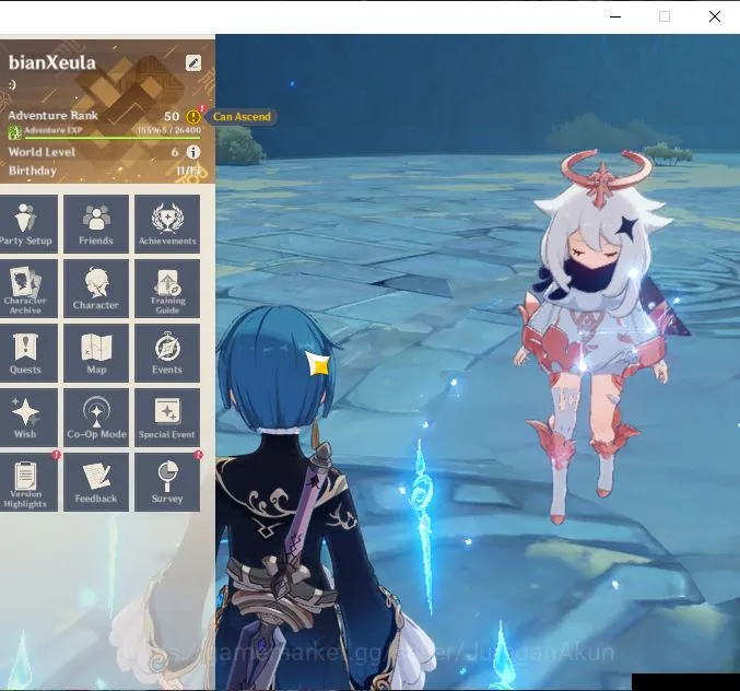 Genshin Impact Mid Game ASIA|AR 50|6 Limited+1 [5*Weapon]|[Flins, Raiden S image 1