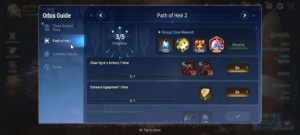 Epic Seven Accounts Mid-Tier Global Unverif| 3ML | Har setti, Solitaria of the Snow, Dragon Bride Senya 7