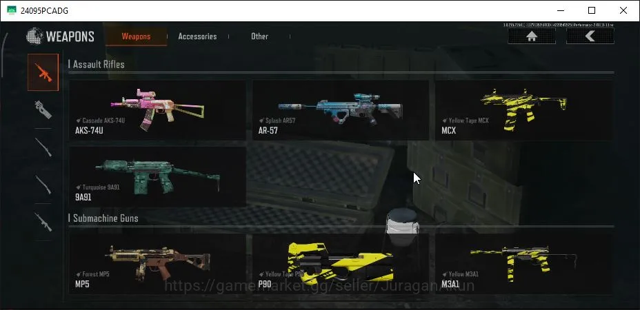 Arena Breakout Accounts High-End [MOBILE] Lvl30|SV 21M|CV 12M|Cascade-AKS74 Splash-AR57 Combust-SJ16 7 Yellow|Gear Skin|CN 4