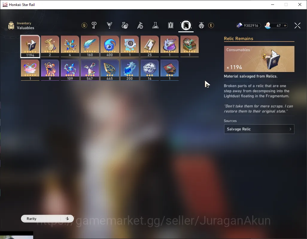 Honkai Star Rail Accounts End Game ASIA|TL 70|16 Limited|[Acheron,Feixiao,Dan Heng PT]+Sign Hysilens,Firefly,TB,Etc|MC 5