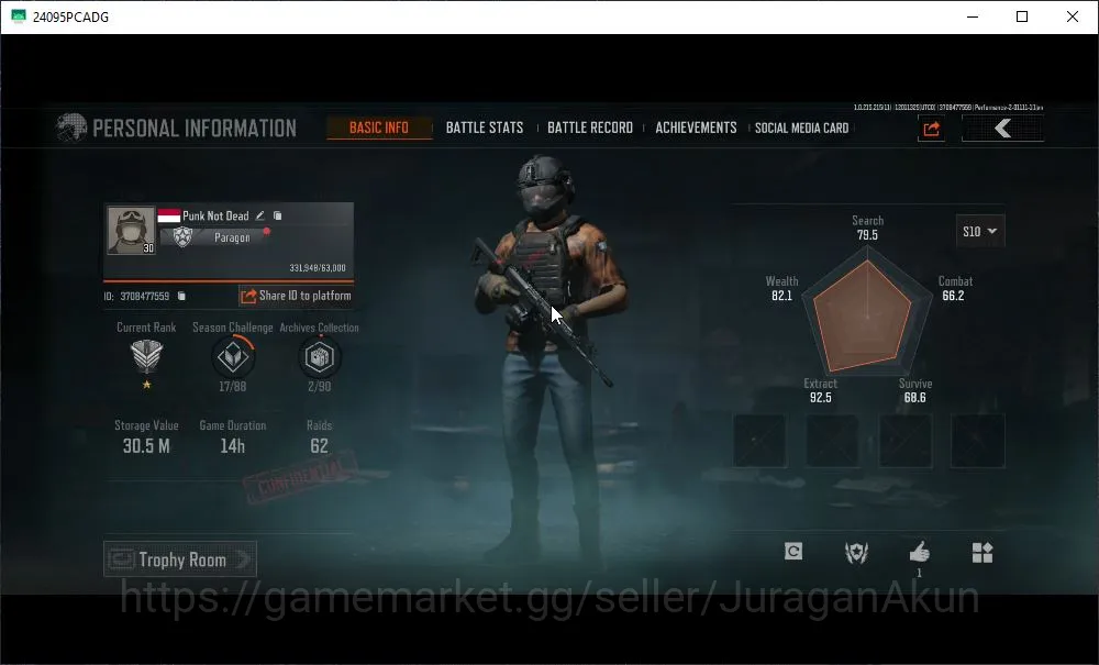 Arena Breakout Accounts [MOBILE] Lvl 30|SV 30M|CV 25M|Grave-Bamboo Mosin,  image 2