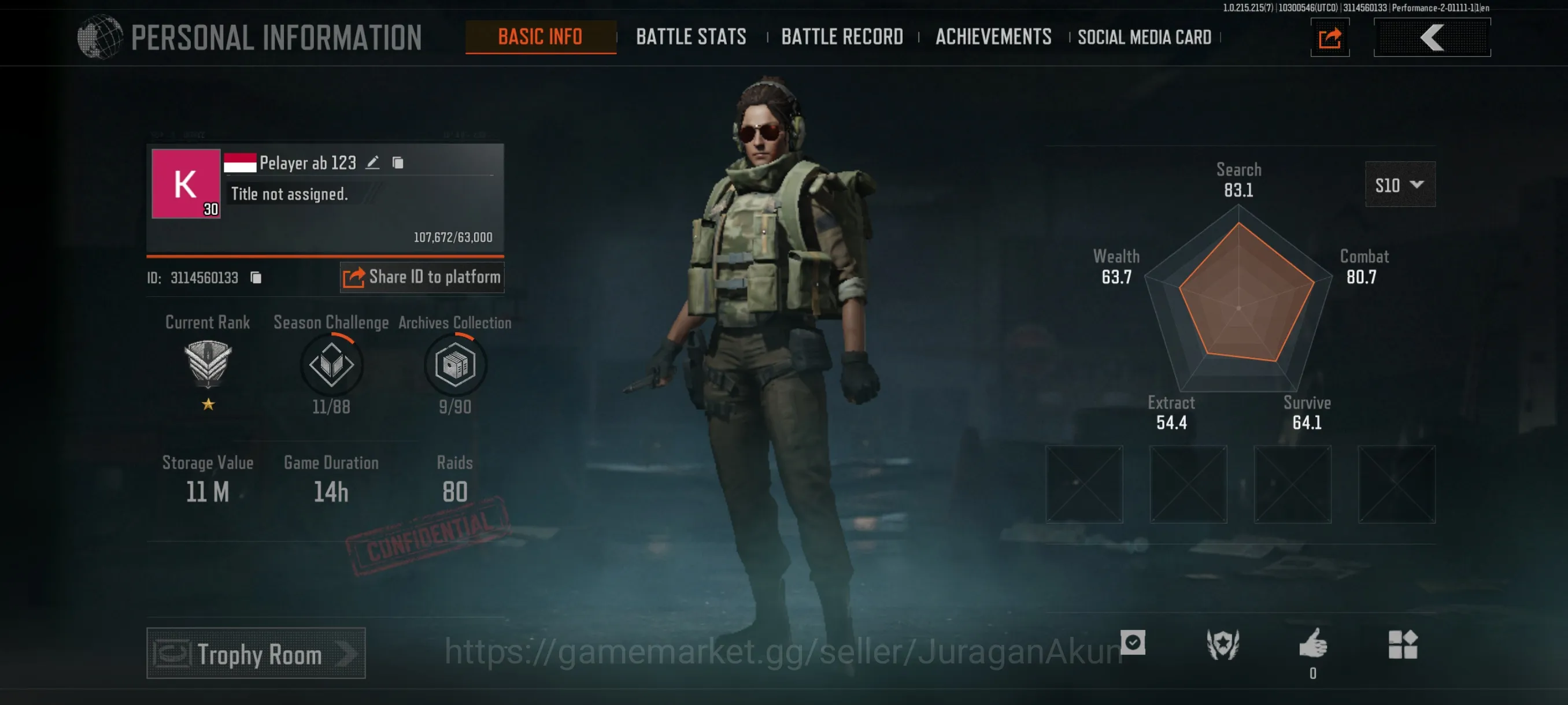 Arena Breakout Mid-Tier [MOBILE]|Lv 30|SV 11M|CV 9,3M |AK12,UMP45,Suomi,Mo image 1