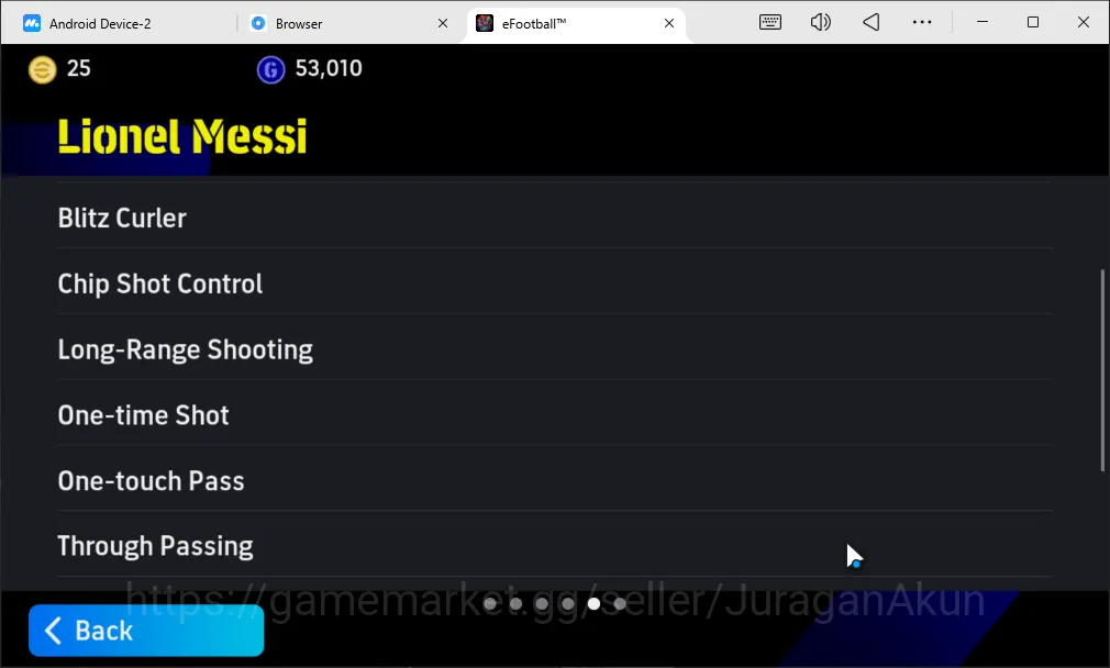 eFootball Accounts Mobile|PES 2026|BigTime Lionel Messi Blitz Curler, image 4