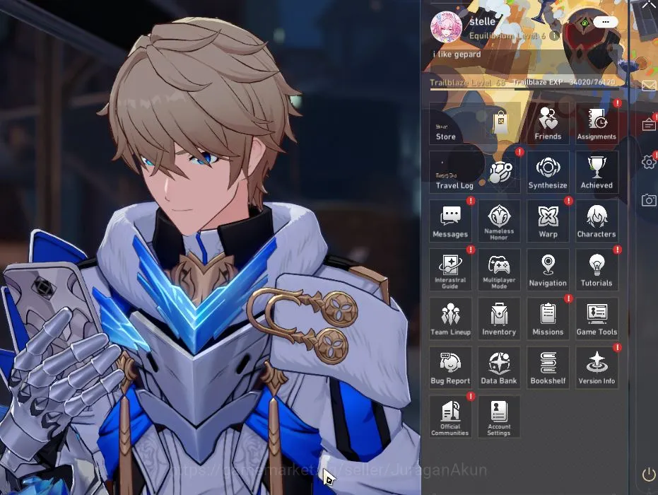 Honkai Star Rail Accounts ASIA|TL 68| 11 Limited |[EverNight+Sign] Phainon,D image 5