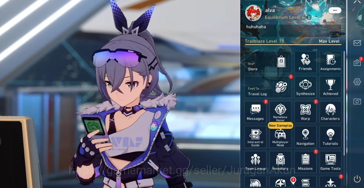 Honkai Star Rail Accounts End Game ASIA [TL70] 13 Limited (Archeron+Sign, Topaz+Sign, JingLiu+Sign, TheHertaE1, LuochaE1 2
