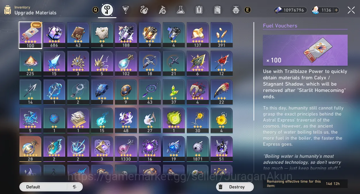 Honkai Star Rail Accounts End Game ASIA [TL70] 13 Limited (Archeron+Sign, Topaz+Sign, JingLiu+Sign, TheHertaE1, LuochaE1 7