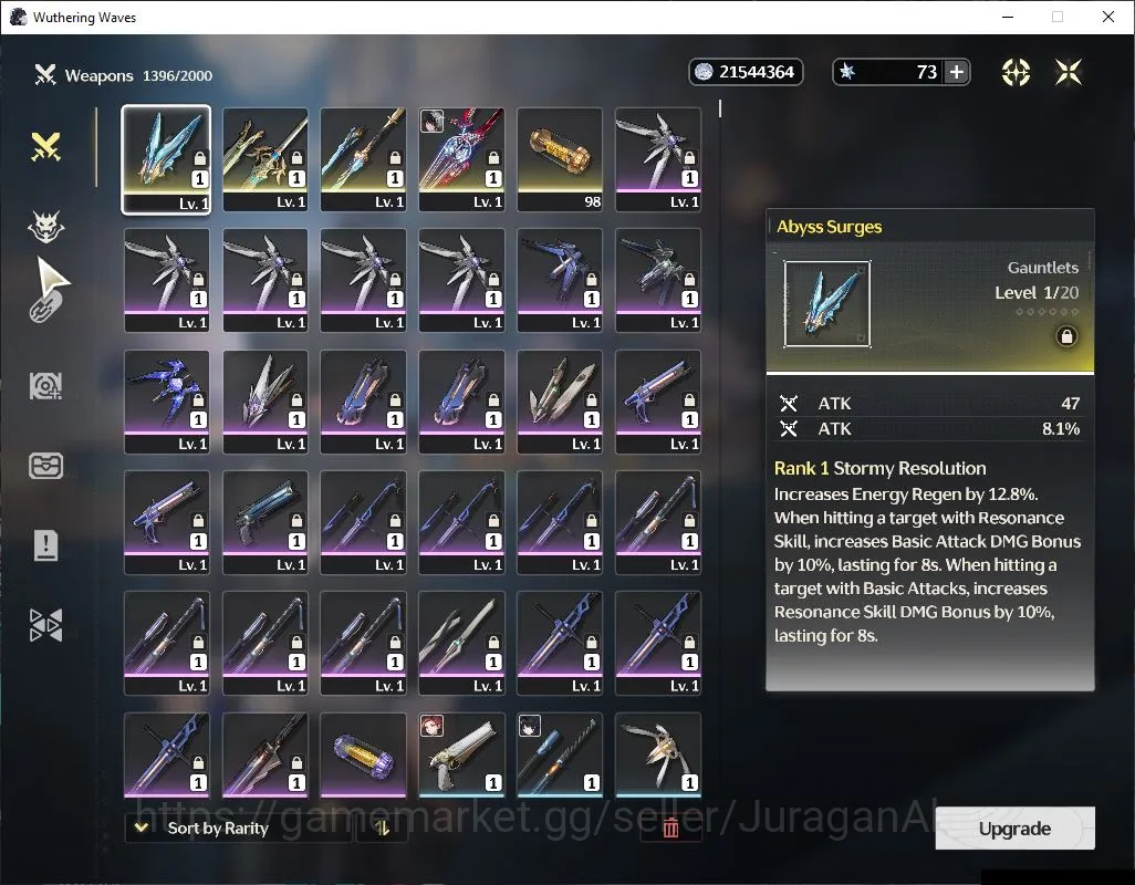 Wuthering Waves Accounts Starter NA|UL 41|1 Limited Chisa RC3 + Sign | 3 Std [Verina,Lingyang,Jianxin] | DB 25 |MC Male|Log 5