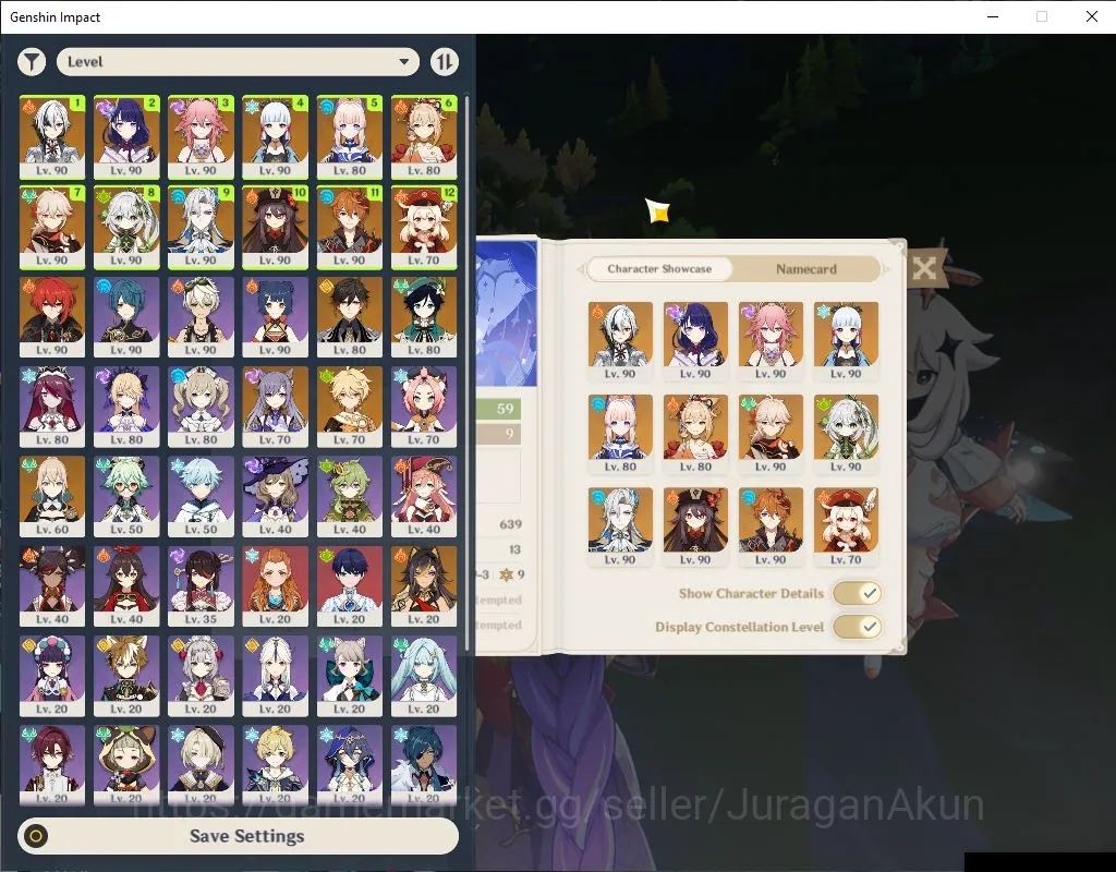 Genshin Impact Accounts ASIA|AR 59|14 Limited+7 [5 Star's Weapon]|[Neuvill image 2