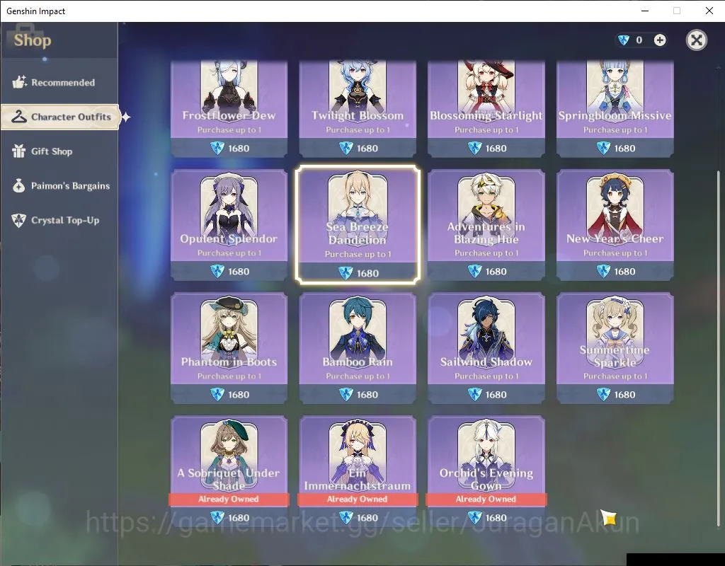 Genshin Impact Accounts ASIA|AR 59|14 Limited+7 [5 Star's Weapon]|[Neuvill image 3