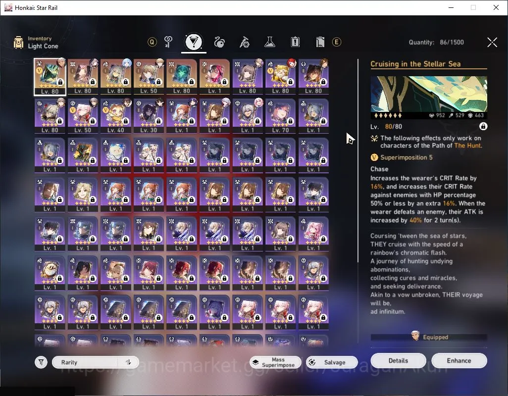 Honkai Star Rail Accounts Mid Game ASIA|TL 65|8 Limited|[Cerydra E1+,The Herta]+Sign 3B,Dante,Topaz,Dr Ratio,Etc|MC 2