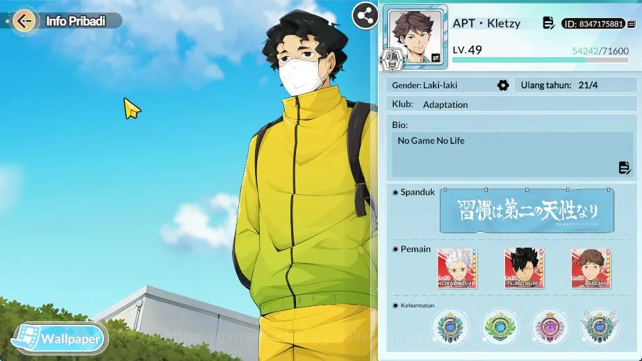 HAIKYU!! FLY HIGH Accounts SEA|Lvl 49|5 UR + Memo [Hoshiumi,Hirugami,Oikawa,Kuroo,Atsumu] + 5 9