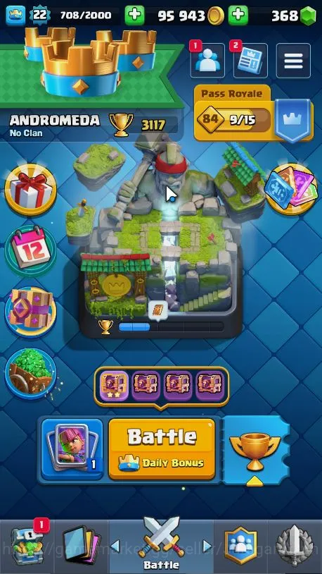 Lvl 22|Trophy 3117|KTL 9|Limited Skin|Card 61|1 EVO,14 Epic,21 Rare,22 Common|TakeEmail(CR1048) Clash Royale Accounts Midgame Lvl 22|Trophy 3117|KTL 9|Limited Skin|Card 61|1 EVO,14 Epic,21 Rare,22 Common|TakeEmail(CR1048)