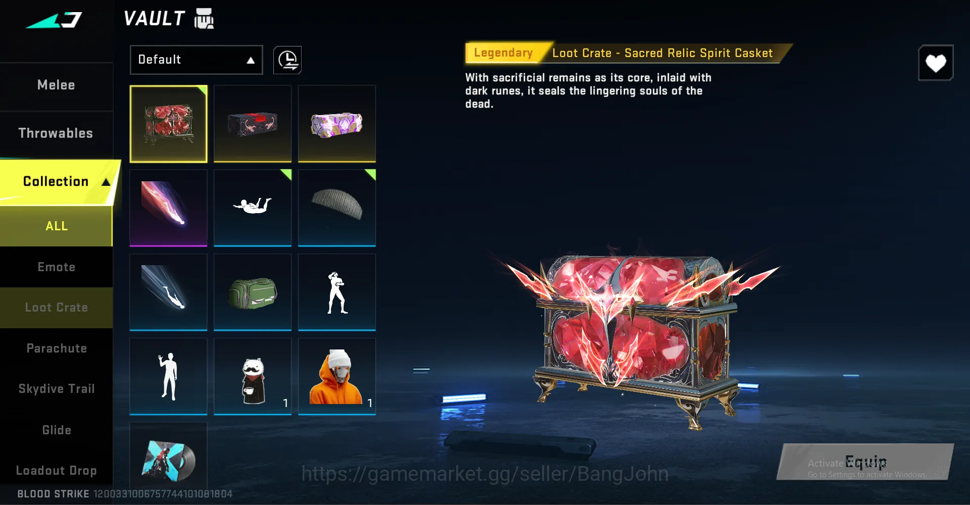 Blood Strike Accounts MP5 Ultra (Langka) | UMP Ultra | M700 Legend | Cha image 2
