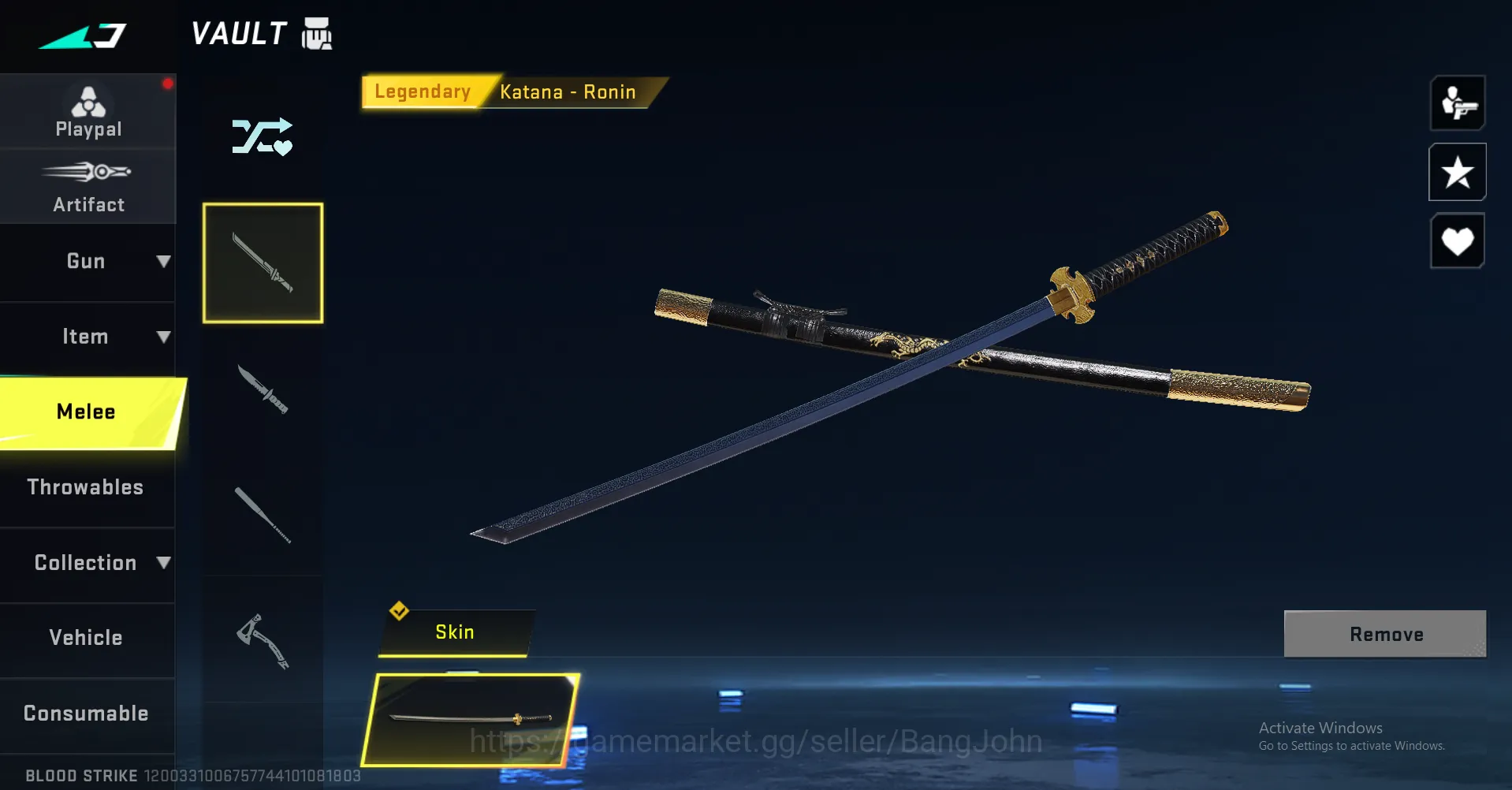 Blood Strike Accounts MP5 Ultra (Langka) | UMP Ultra | M700 Legend | Cha image 3