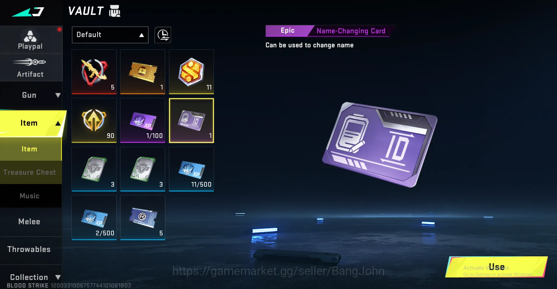 Blood Strike Accounts MP5 Ultra (Langka) | UMP Ultra | M700 Legend | Cha image 5
