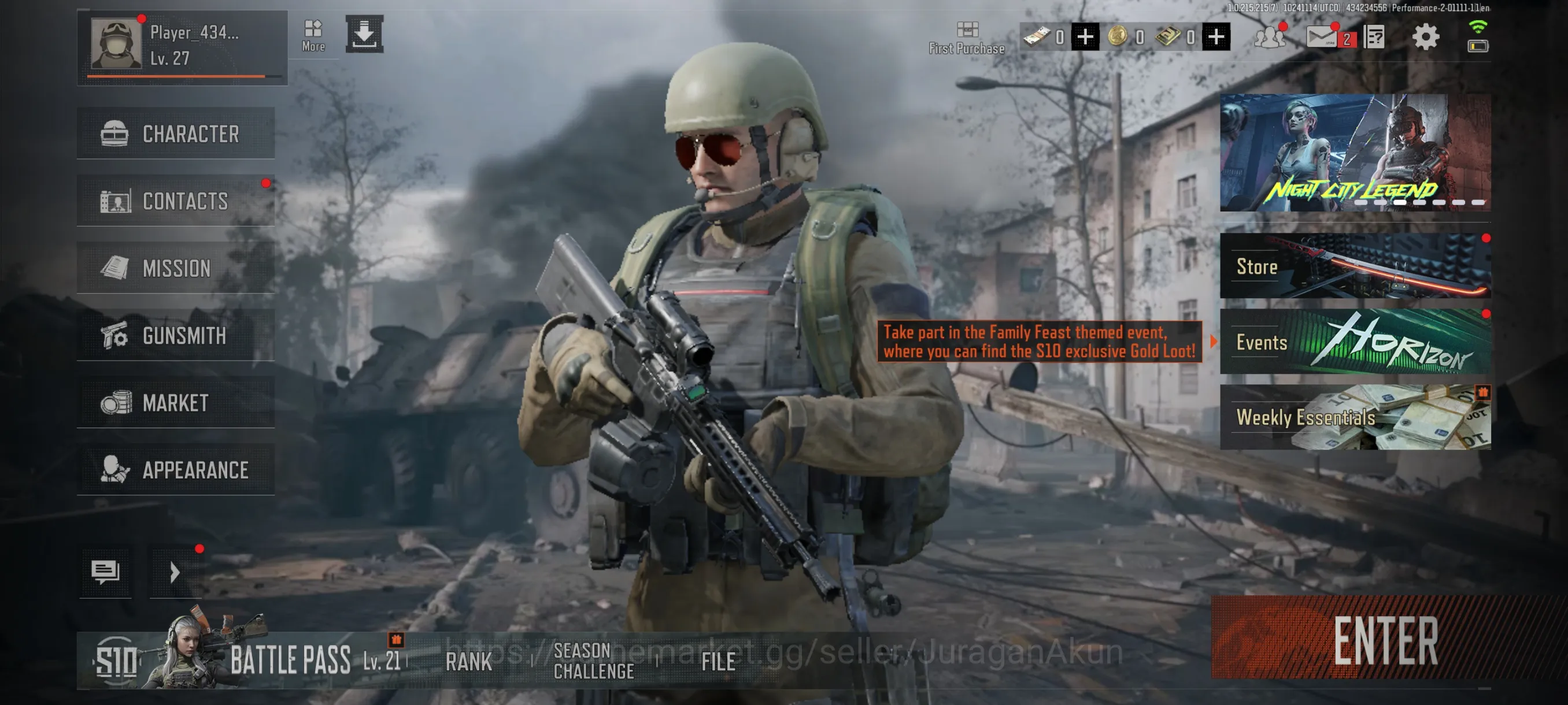 Arena Breakout Mid-Tier [MOBILE] SV 13,7M | CV 12M |WhiteWolf AK74N,AKS74, image 1