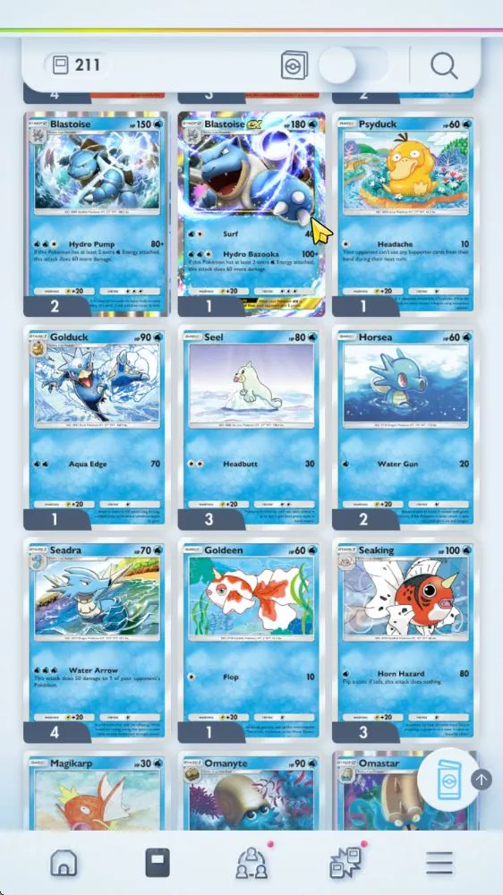 Pokémon TCG Pocket Accounts Lv 8 |Deck 211| Pikacu EX 2, Zapdos EX, Blostoise  image 5