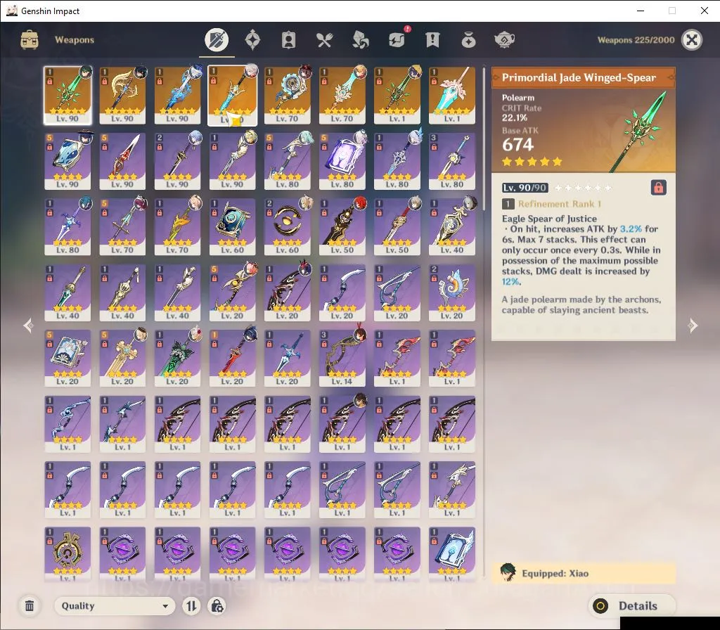 Genshin Impact Accounts ASIA|AR 57| 10 Limited+ 8 [5 Star Weapon]|[(Kazuha image 2
