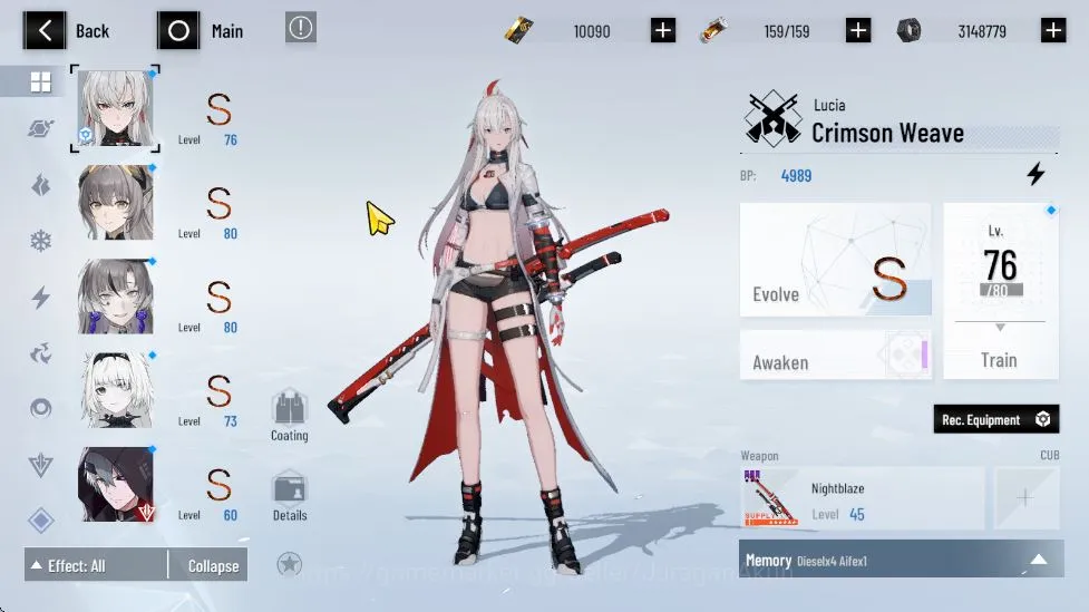 Punishing: Gray Raven Accounts ASIA |10K BC+2KGoldenCard+3K BlueCard|Lilith+Sign, image 3