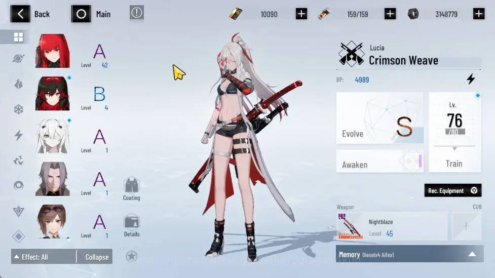 Punishing: Gray Raven Accounts ASIA |10K BC+2KGoldenCard+3K BlueCard|Lilith+Sign, image 4