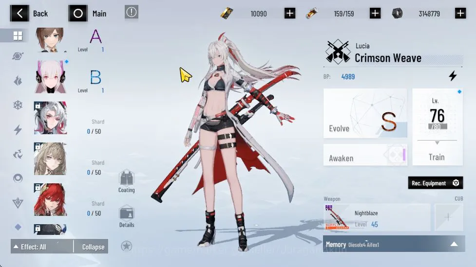 Punishing: Gray Raven Accounts ASIA |10K BC+2KGoldenCard+3K BlueCard|Lilith+Sign, image 5