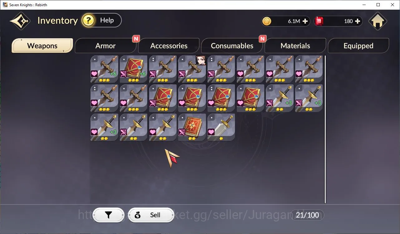 Seven Knights Re:Birth Accounts [Re:BIRTH]Global300xx|Starter|5 Legend 3 SPECIAL|K image 1