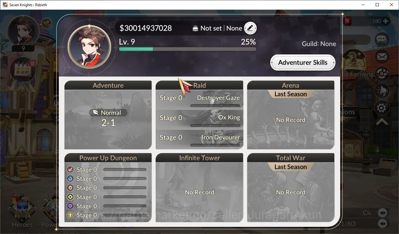 Seven Knights Re:Birth Accounts [Re:BIRTH]Global300xx|Starter|5 Legend 3 SPECIAL|K image 2