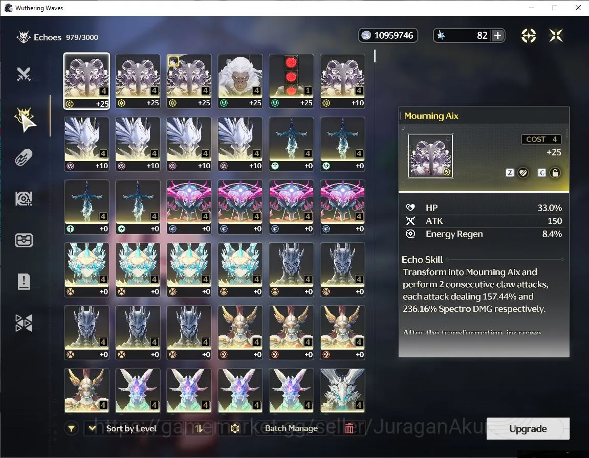 Wuthering Waves Accounts NA |UL 45| 3 Limited |Shorekeeper+Sign,Ciaccona+Si image 4