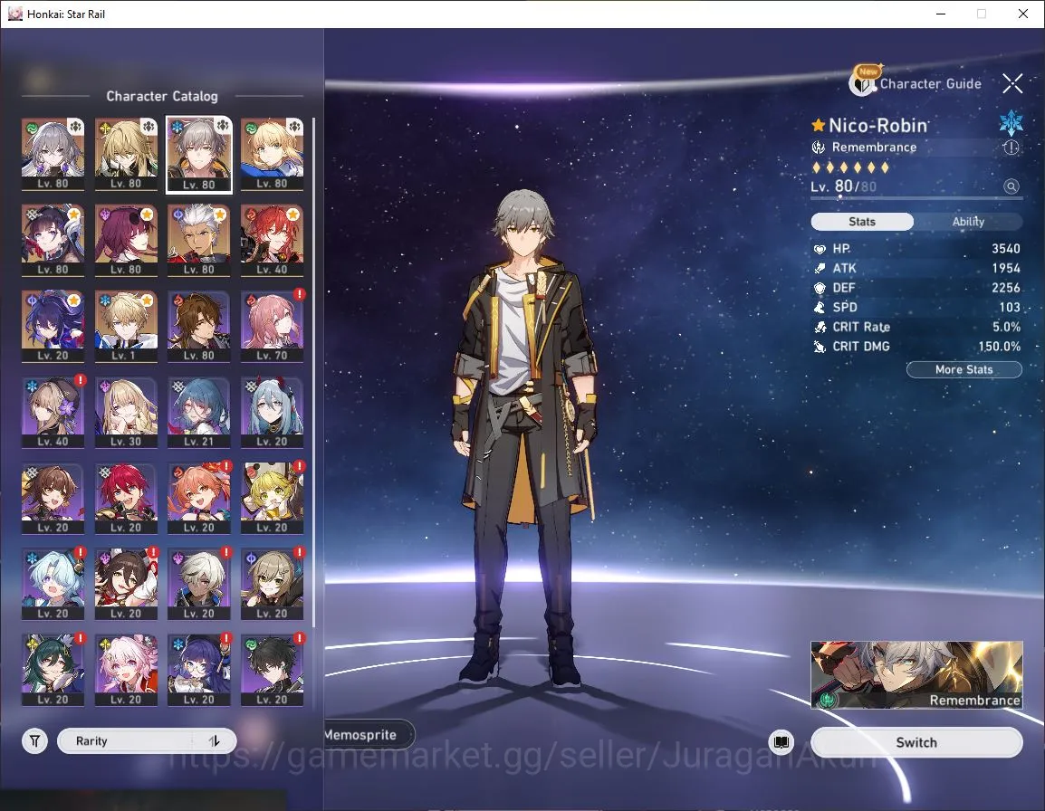 Honkai Star Rail Accounts ASIA|TL 65| 4 Limited | Hysilens,Kafka,Luocha,Arch image 2