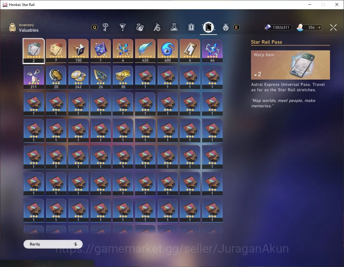 Honkai Star Rail Accounts ASIA|TL 65| 4 Limited | Hysilens,Kafka,Luocha,Arch image 3