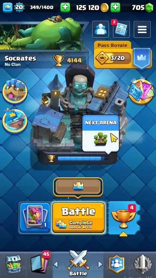 Lvl20|Trophy 4144|Limited Skin|KTL 8|Card 68|2 EVO,1 Legend,15 Epic,22 Rare,26 Common|705 Gems|TakeEmail(CR901) Clash Royale Starter Lvl20|Trophy 4144|Limited Skin|KTL 8|Card 68|2 EVO image 1