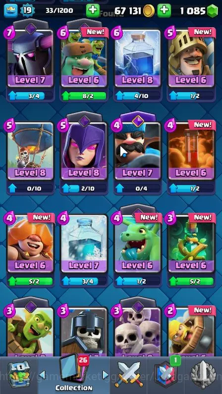 Clash Royale Accounts Starter Lvl19|Trophy 3053|Limited Skin|KTL 8|Card 60|2 EVO,16 Epic,20 Rare,25 Common|TakeEmail(CR885) 4