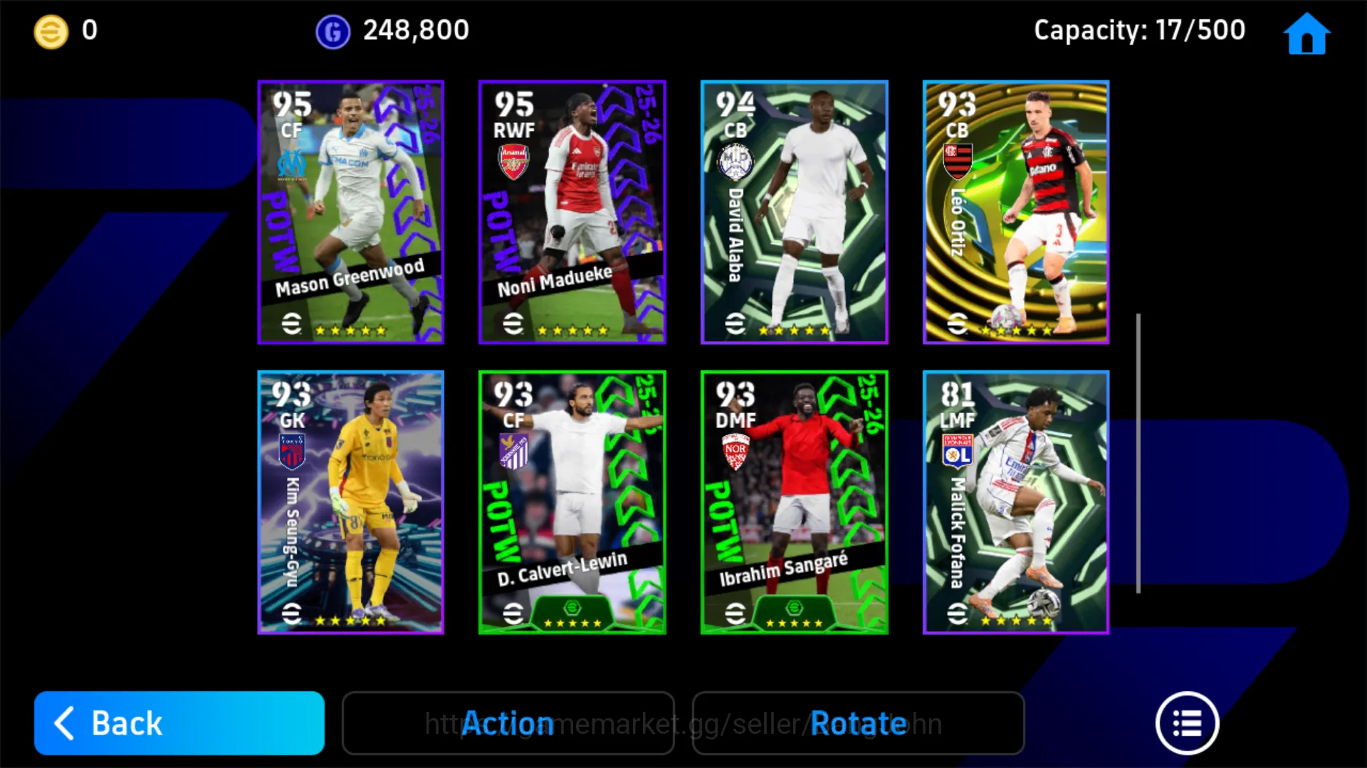 eFootball Accounts Power 3131 | Eric Cantona Epic DB | Johan Cruyff E image 5