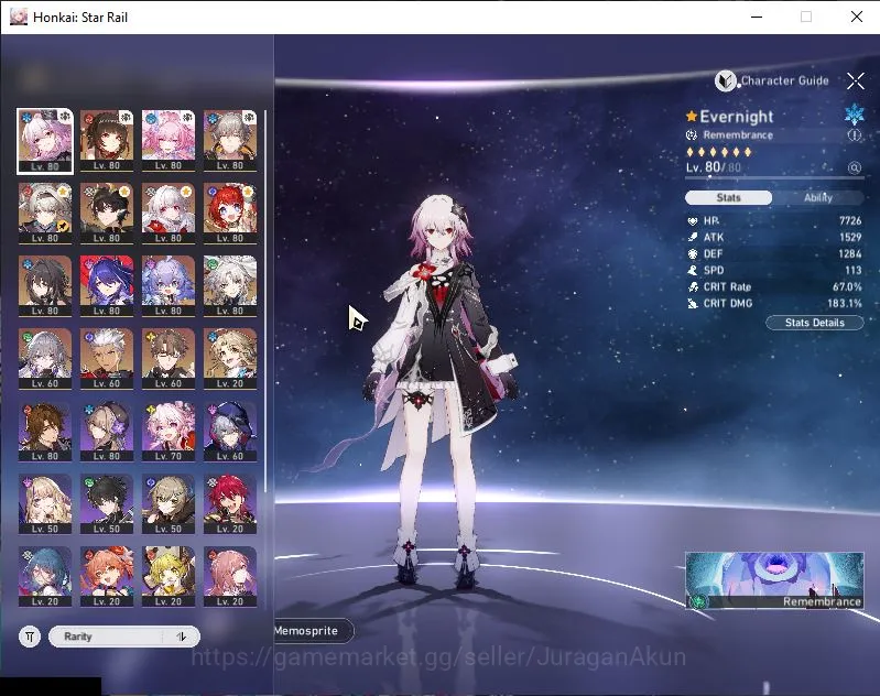 Honkai Star Rail Accounts ASIA|TL 69|9 Limited|(Cyrene,Tribbie)+Sign,Firefly image 2