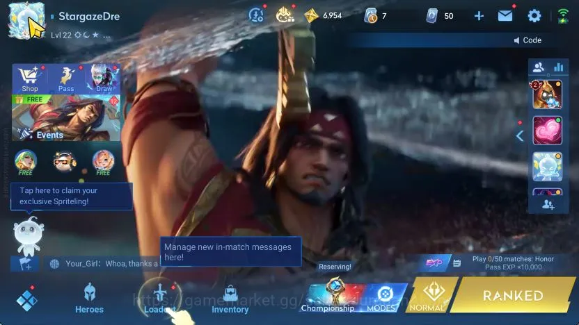 Honor of Kings Accounts Hero 28 Skin 21|Sanxingdui Hou Yi,Legend Allain,Wo image 2