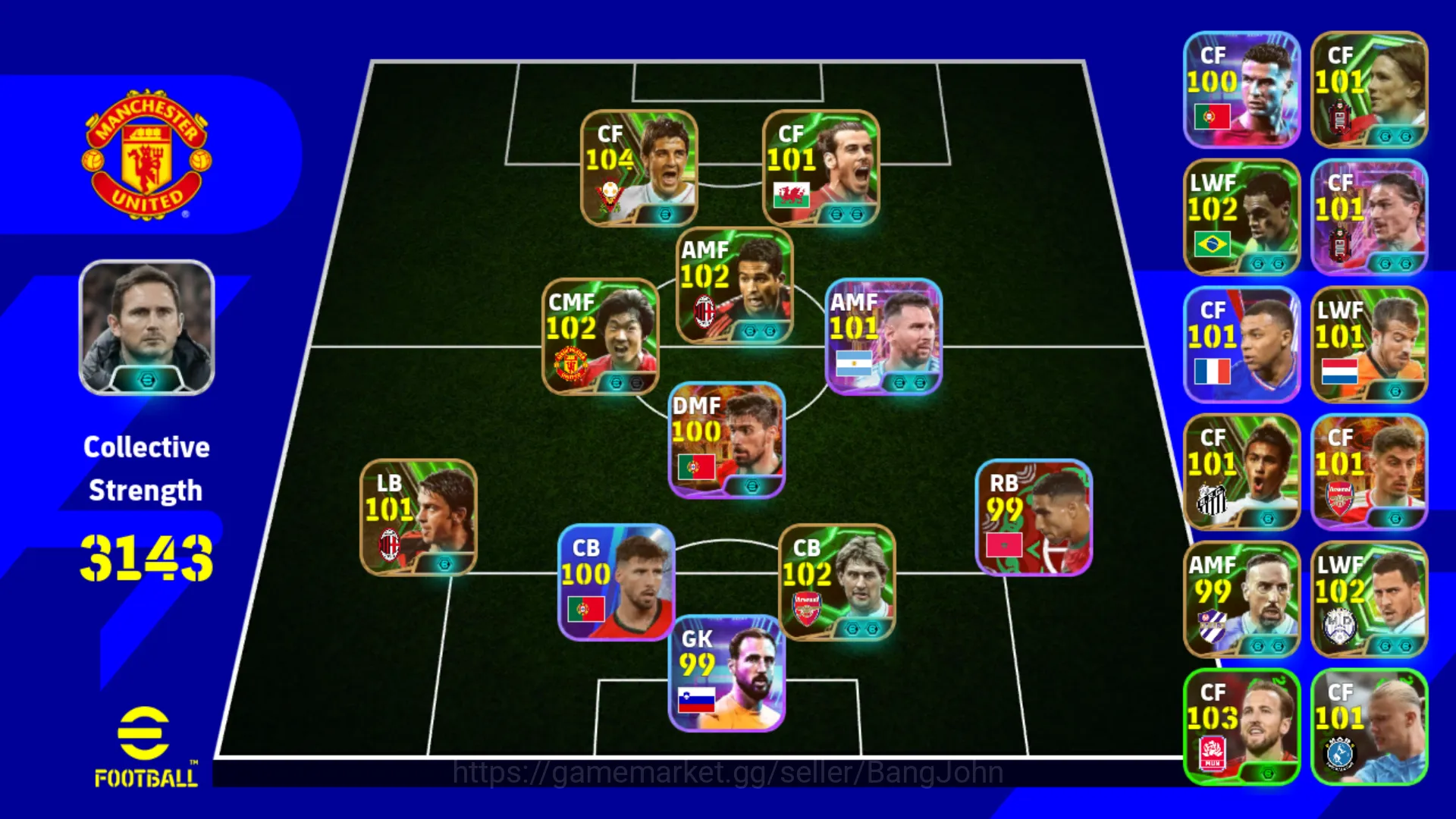 Power 3143 | Villa Epic | Denilson Epic DB | JI-Sung Epic | Messi Show Time | EFB386B eFootball Others Power 3143 | Villa Epic | Denilson Epic DB | JI-Su image 1