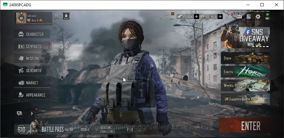 Arena Breakout High-End [MOBILE] Lvl30|SV 17M|CV 17M|Ready Raid|AK15 Jacke image 1