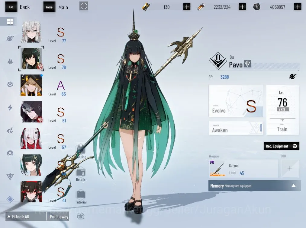 Punishing: Gray Raven Accounts Starter Asia | Fresh Starter | Lucia CW+Sign, Qu Pavo, Hanying |Log Google| CheckSS (PGR1295) 4