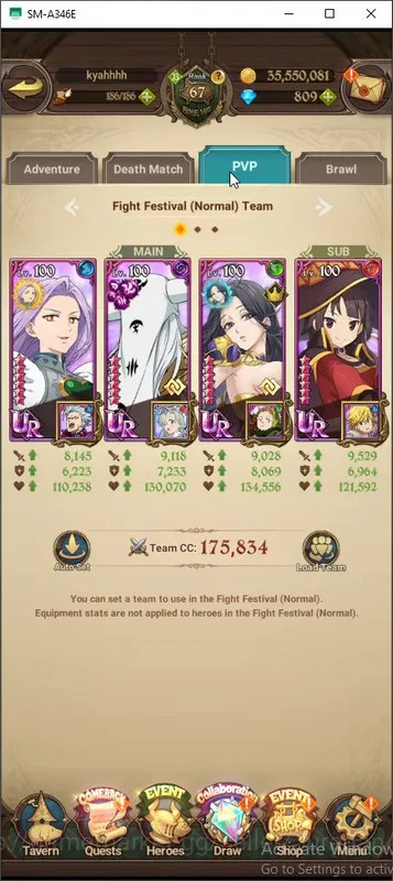 The Seven Deadly Sins: Grand Cross Accounts Asia|2,3M CC|2 LR + 3 UR + Many Collabs + 809 Dm ( image 8