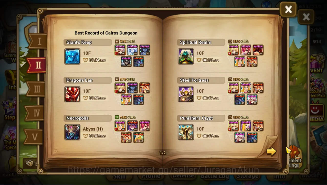 Summoners War: Sky Arena Accounts ASIA Lv50 Best Starter|1 LD IAN Collab Assasins Cr image 3