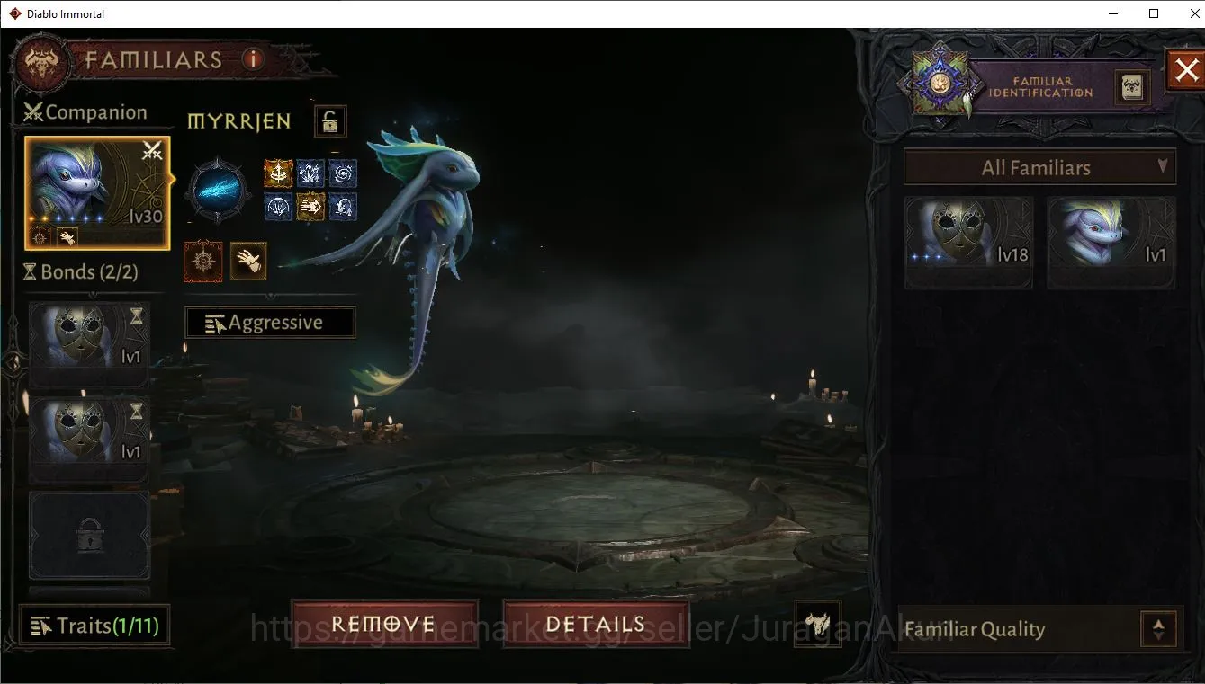 Diablo Immortal Accounts Mid-Tier SEA - Vasily |Lv 60 (347) Necromancer 28730 CR |Reso 555|Esessence Lv2 18/30| Check SS 8