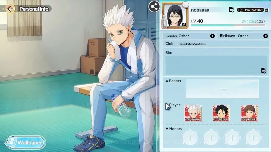 HAIKYU!! FLY HIGH Accounts SEA|Lvl 40|3 UR [Hoshiumi+Memo,Sakusa+Memo,Hirugami]+ 10 SSR 3