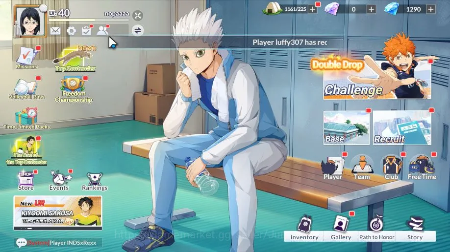 HAIKYU!! FLY HIGH Accounts SEA|Lvl 40|3 UR [Hoshiumi+Memo,Sakusa+Memo,Hirugami]+ 10 SSR 4