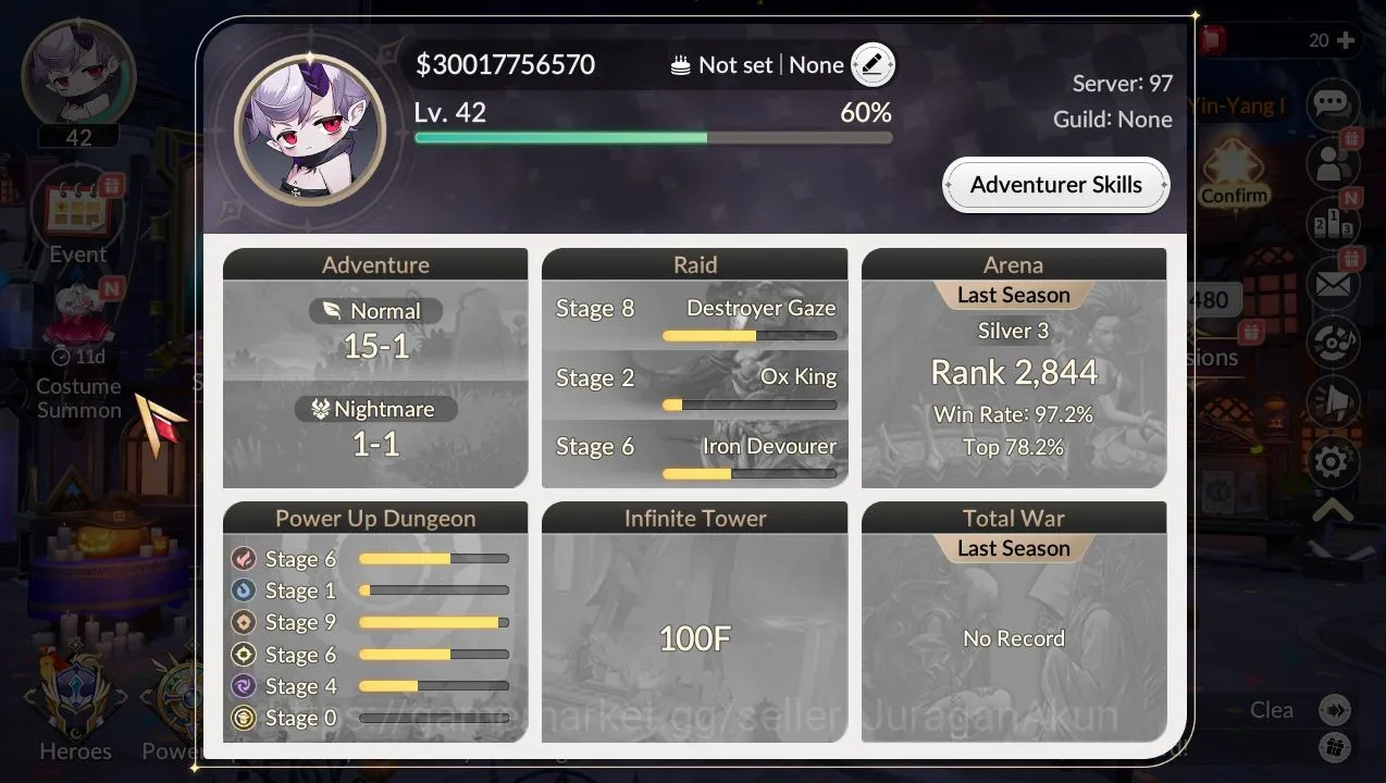 Seven Knights Re:Birth Accounts [Re:BIRTH]Global300xx|23 Legend, 10 SPECIAL|TeoTc6 image 1