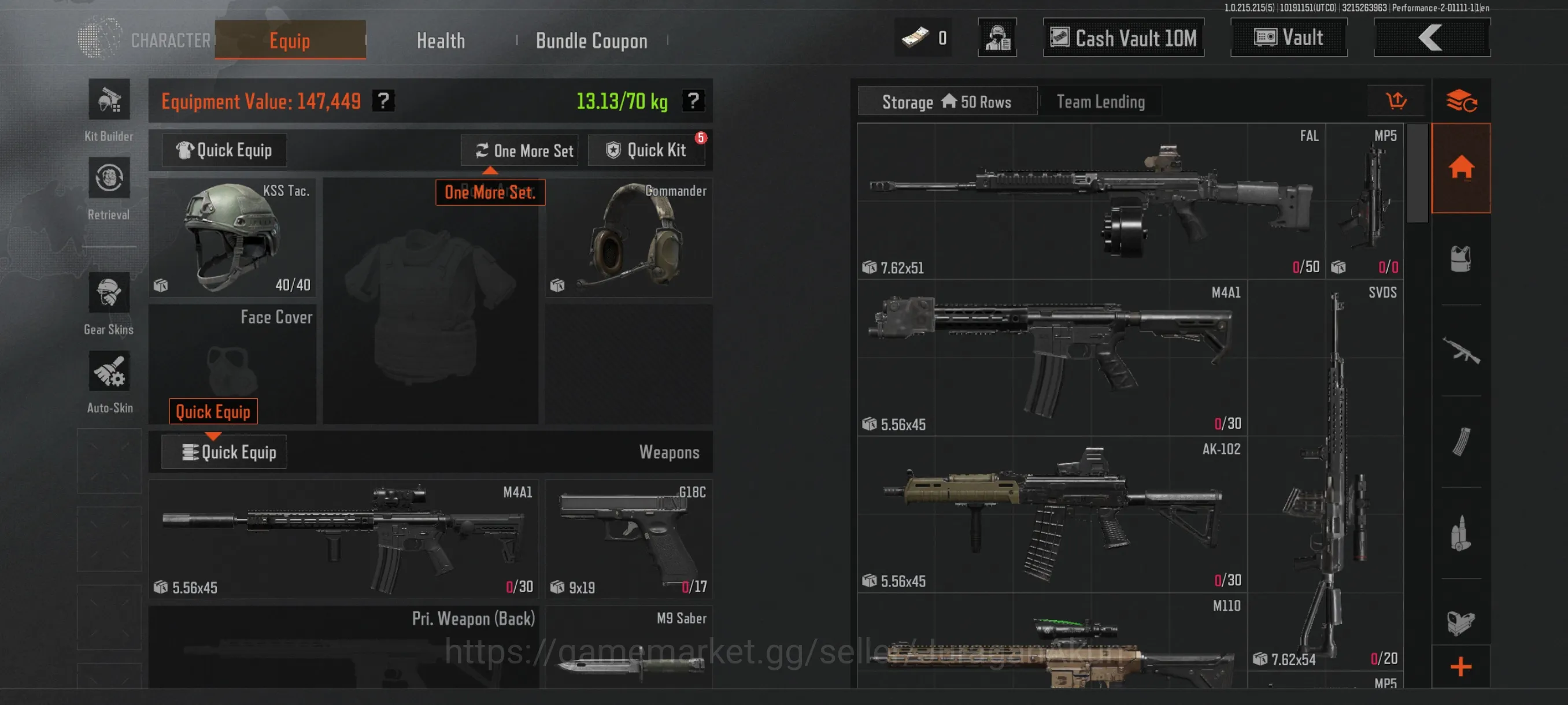 Arena Breakout Accounts Starter [MOBILE]SV 11M|CV 10,5M|Starter PLain Acc|Peak AEK,EDEL AK12,Combust 4