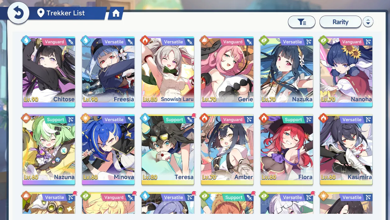 Stella Sora Accounts GLOBAL Lv40 |8 SSR 3 Limit (ChitoseT5,SnowishLaru+ image 3