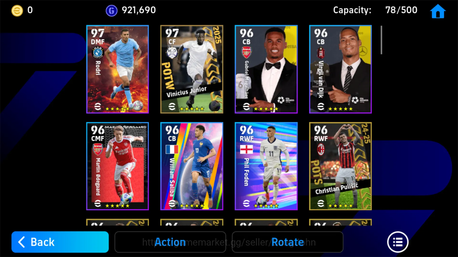 eFootball Accounts Others power 3140 | salah big time doue showtime | EFB029B 5