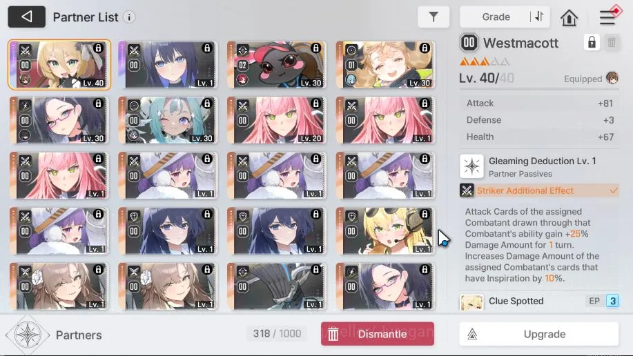 Chaos Zero Nightmare Accounts ASIA|Lv 36| 4 SSR+ 2 SSR Partner[Yuki+Sign,Renoa,L image 4