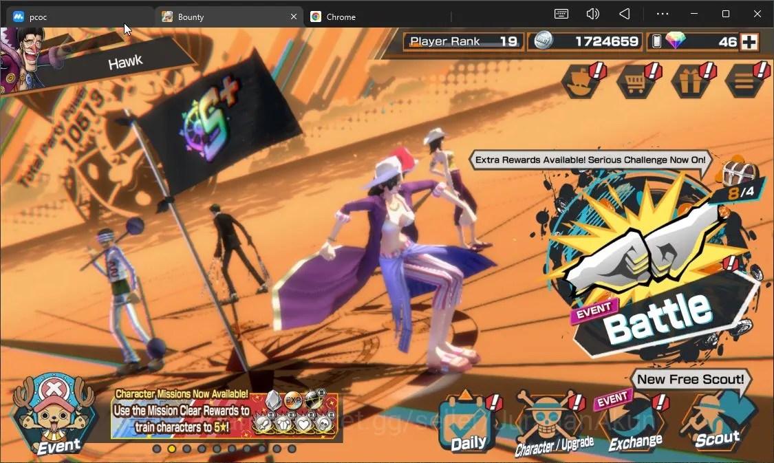 One Piece Bounty Rush Accounts Starter Global| 6 META EX[Emperors Luffy,FR Shanks,Onigashima Kaido,Jaygarcia