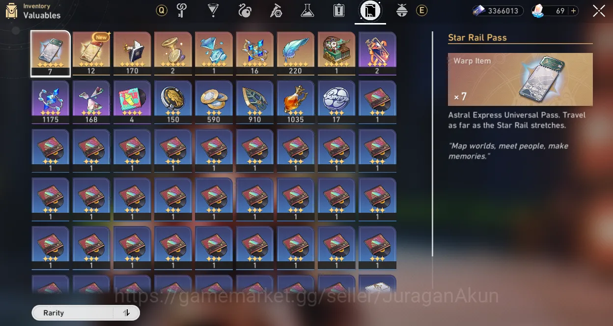 Honkai Star Rail Accounts Mid Game ASIA [TL70] 8 Limited ( The Herta, Acheron+Sign, Anaxa, Firefly+Sign,ETC)|Amphoreus|Take 4
